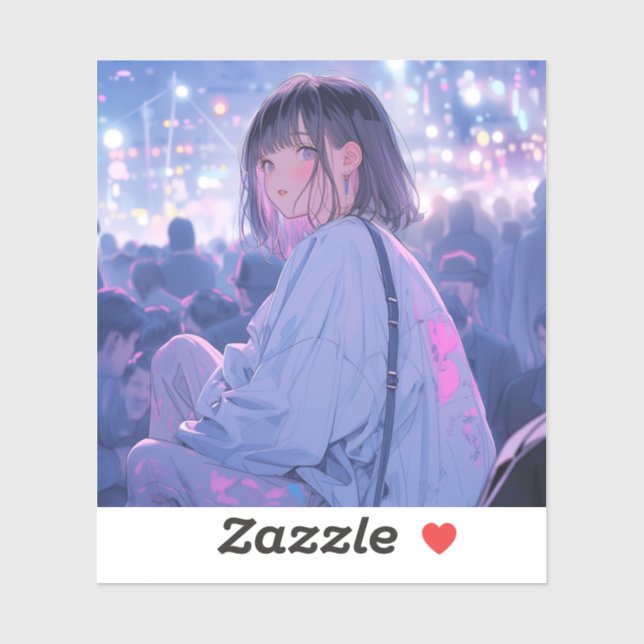 Party Night | 東京娘 GenerartiveAI シール (Sheet)