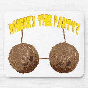 party nuts mouse pad