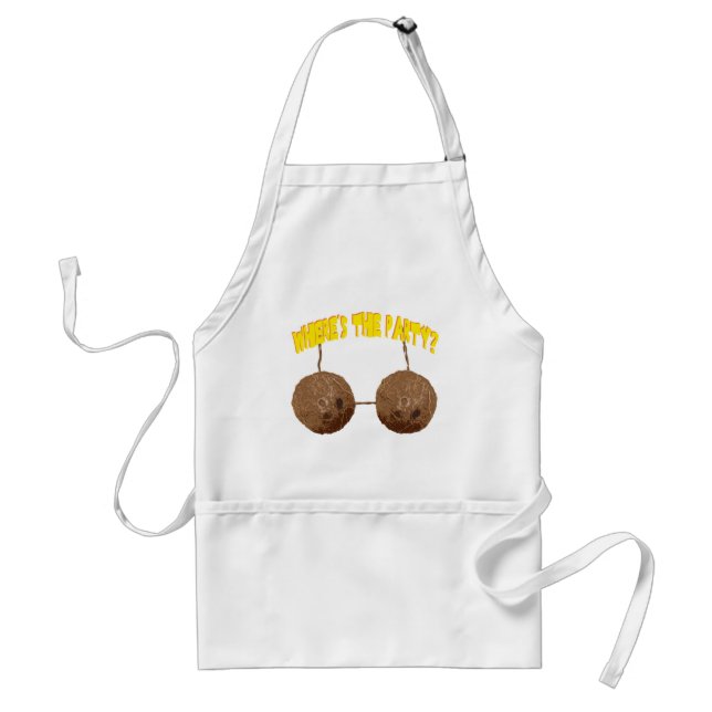 party nuts standard apron (Front)