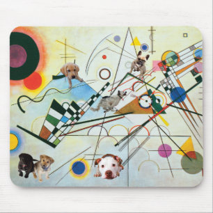 Party of Composition VIII Mouse Pad
