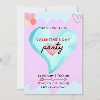 PARTY OF LOVE AND FRIENDSHIP  INVITATION