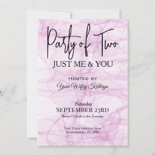 Party of Two Invitation