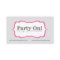 party on designs business card - custom