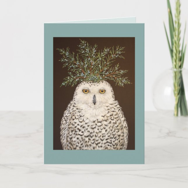 Party Owl card (Front)