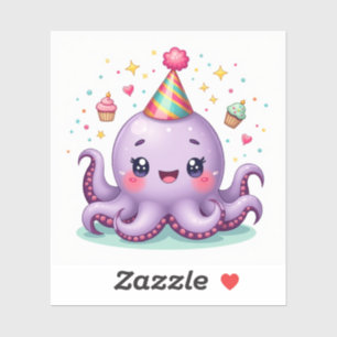 Party Pals – Kawaii Octopus Celebration