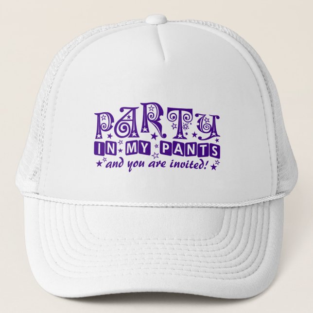 PARTY PANTS hat (Front)