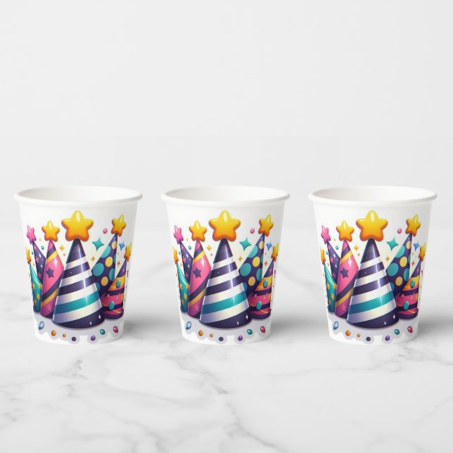 PARTY PAPER CUPS (Multi)