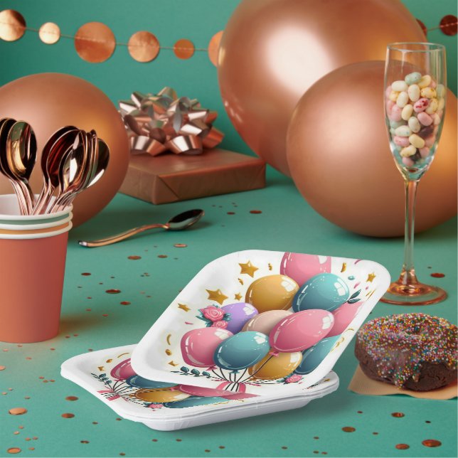 PARTY PAPER PLATE (Multi)