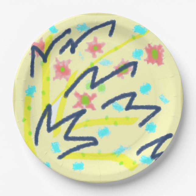 Party Paper Plates  (Front)