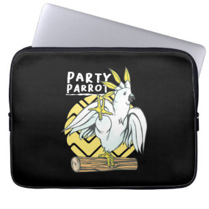 Party Parrot Bird Laptop Sleeve