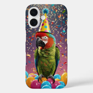 Party Parrot iPhone 16 Case