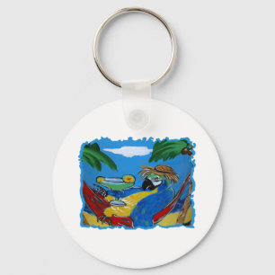 PARTY PARROT KEY RING