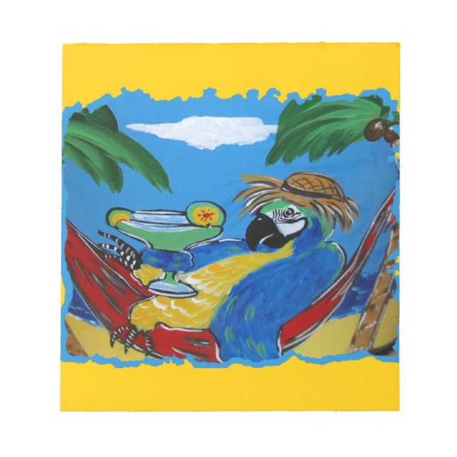 Party Parrot Notepad (Front)