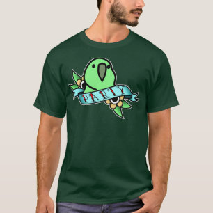 Party Parrot Vintage Tattoo T-Shirt