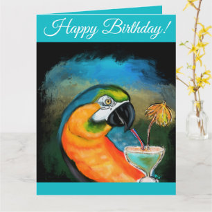 Party Parrots Card