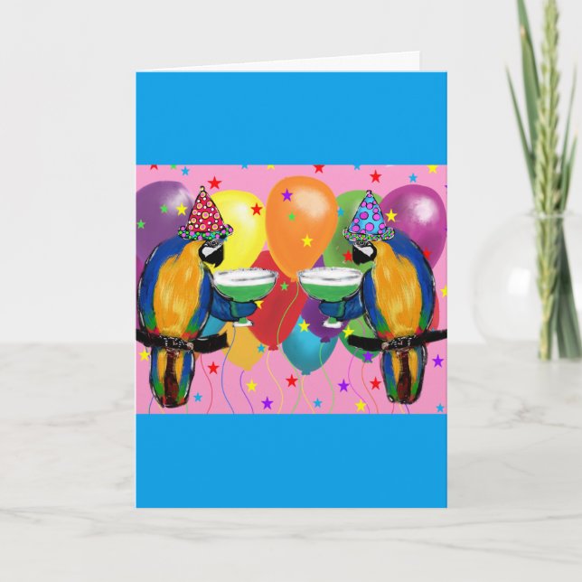 Party Parrots Card (Front)