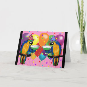 Party Parrots Card