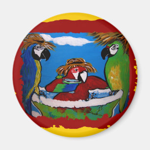 Party Parrot's Cheers Magnet