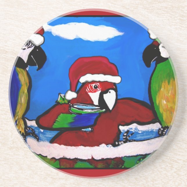 PARTY PARROTS COASTER (Front)