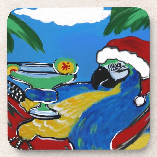 PARTY PARROTS COASTER (Front)