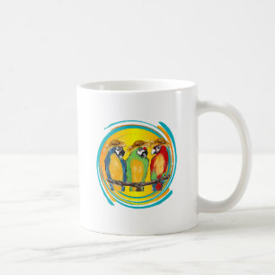 PARTY PARROTS COFFEE MUG