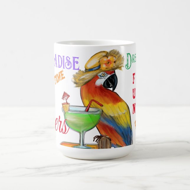 Party Parrots Coffee Mug (Center)