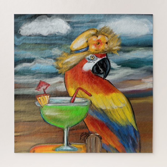 Party Parrots                Jigsaw Puzzle (Vertical)