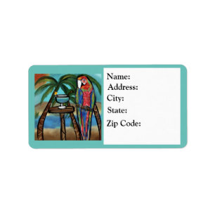 Party Parrots Label