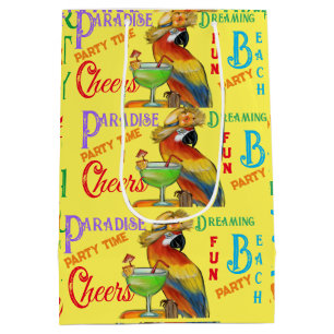 Party Parrots Medium Gift Bag