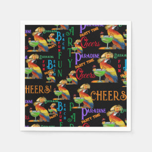 Party Parrots Napkin