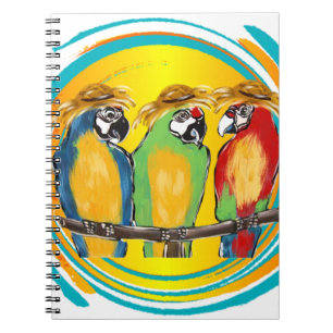 PARTY PARROTS NOTEBOOK