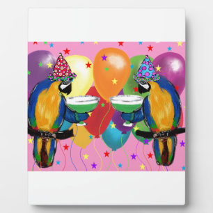 Party Parrots Plaque