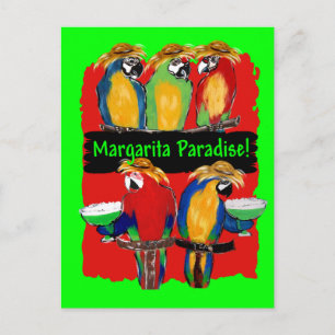 PARTY PARROTS POSTCARD