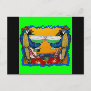 Party Parrots Postcard