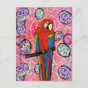 PARTY PARROTS POSTCARD