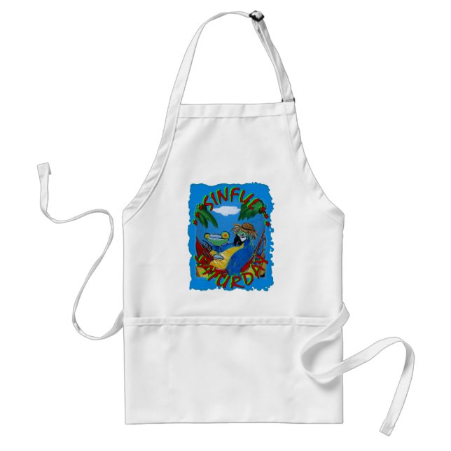 Party Parrots Standard Apron (Front)