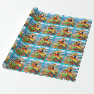 Party Parrots Wrapping Paper