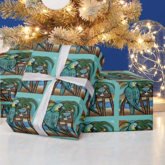 Party Parrots             Wrapping Paper (Holidays)