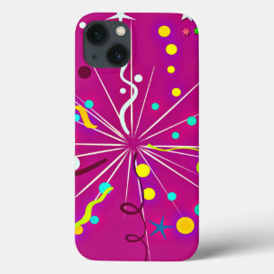 Party Party, pink iPhone 13 Case
