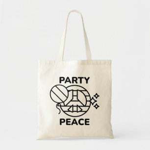 Party Peace Tote Bag