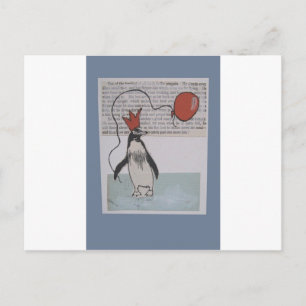 party penguin postcard