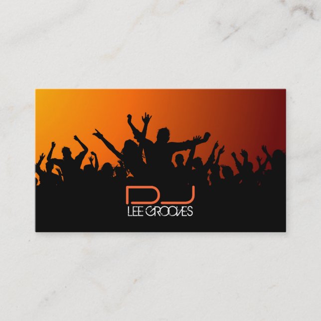 Party People Business Card (Front)