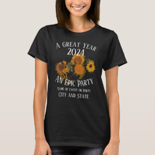 Party Photo Family Dinner TShirt reunion 2044 Tee