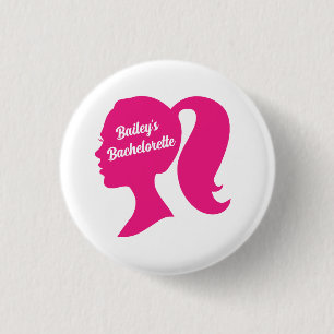 Party Pink Bachelorette 3 Cm Round Badge