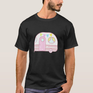 Party Pink Glamping Camping Motorhome Camping Hiki T-Shirt