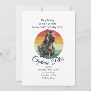 Party Pirate Invitation