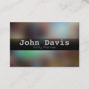 Party Planner business card
