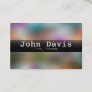 Party Planner business card