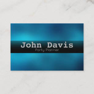 Party Planner business card