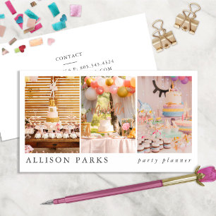 Party Planner / Other Business Card